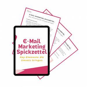 E-Mail Marketing Spickzettel