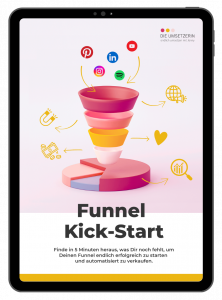 Mockup Funnel Kick-Start Tablett